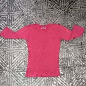 Pink Mid Sleeve Michael Stars Shirt